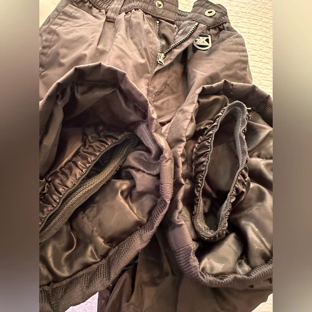 KIDS ZeroXposur Black Winter Snow Pants - SIZE 5 / 6